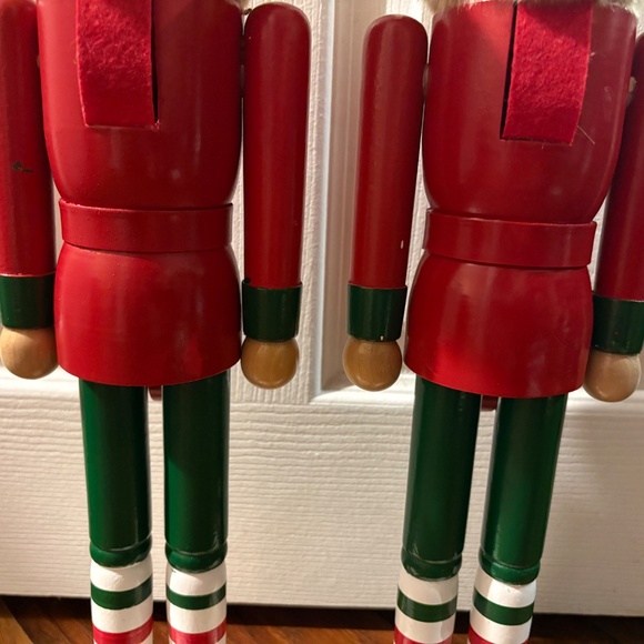 NEW RARE 2-pack 18" Hudson’s Bay Company HBC Stripes Nutcracker Multistripes - Picture 6 of 16
